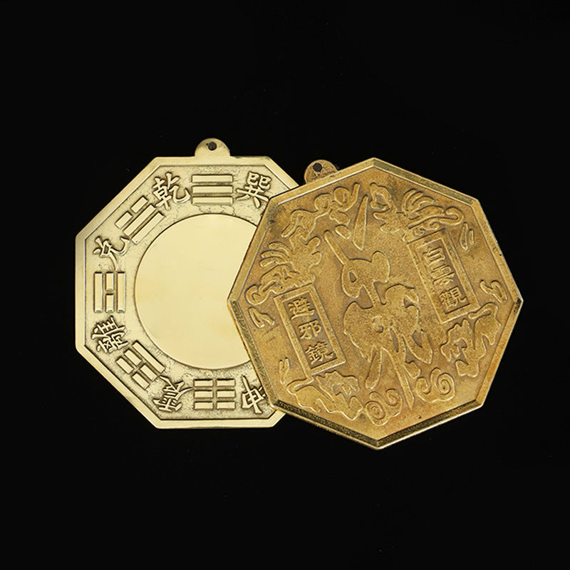 Traditional Bagua Convex Mirror – Feng Shui Harmony Against Negative Energy