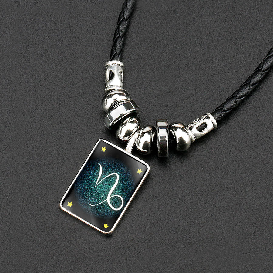 Crystal Zodiac Symbol Necklace