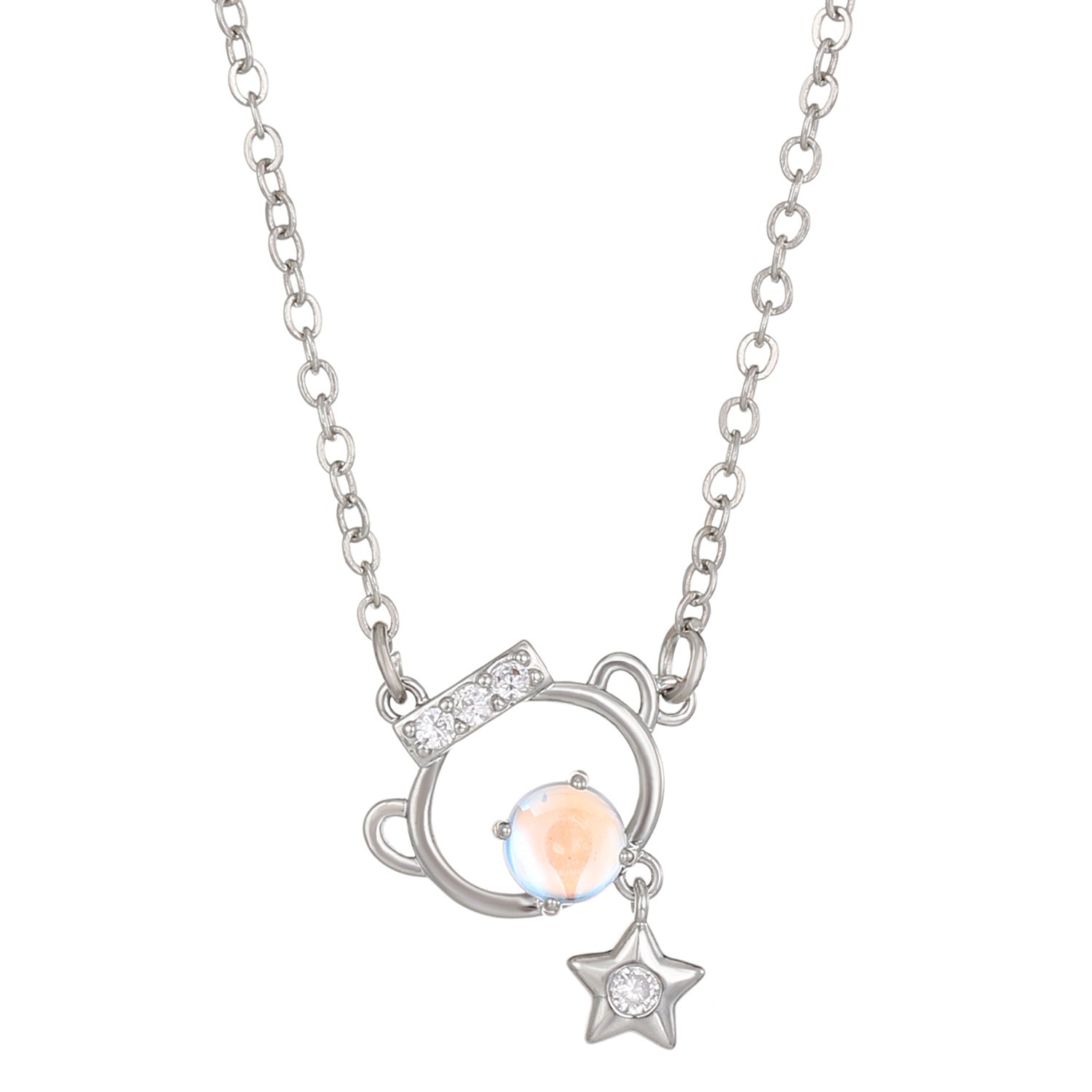 Moonstone Zodiac Constellation Necklace