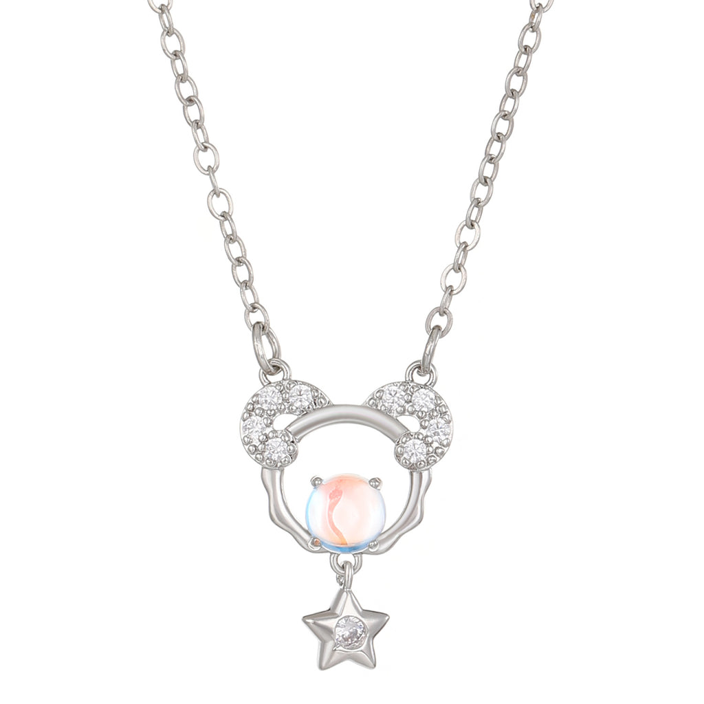 Moonstone Zodiac Constellation Necklace