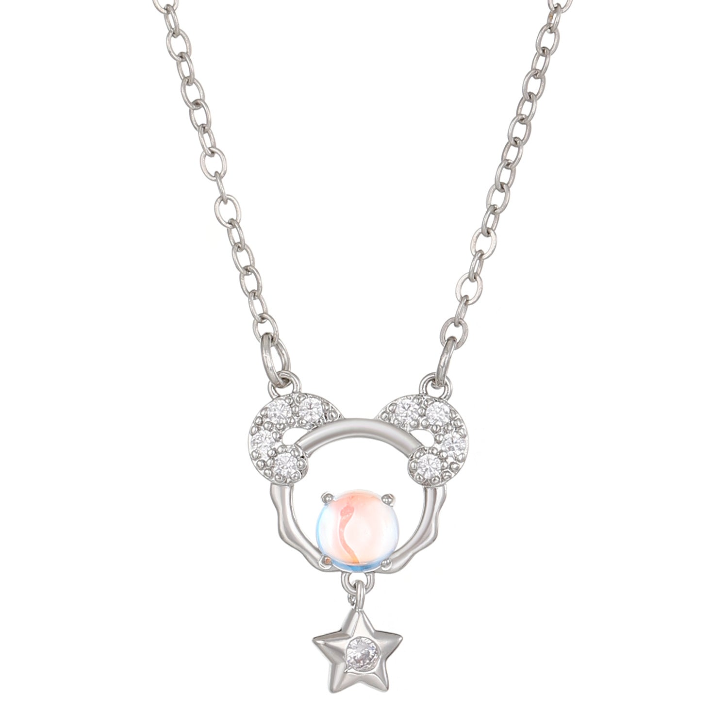 Moonstone Zodiac Constellation Necklace