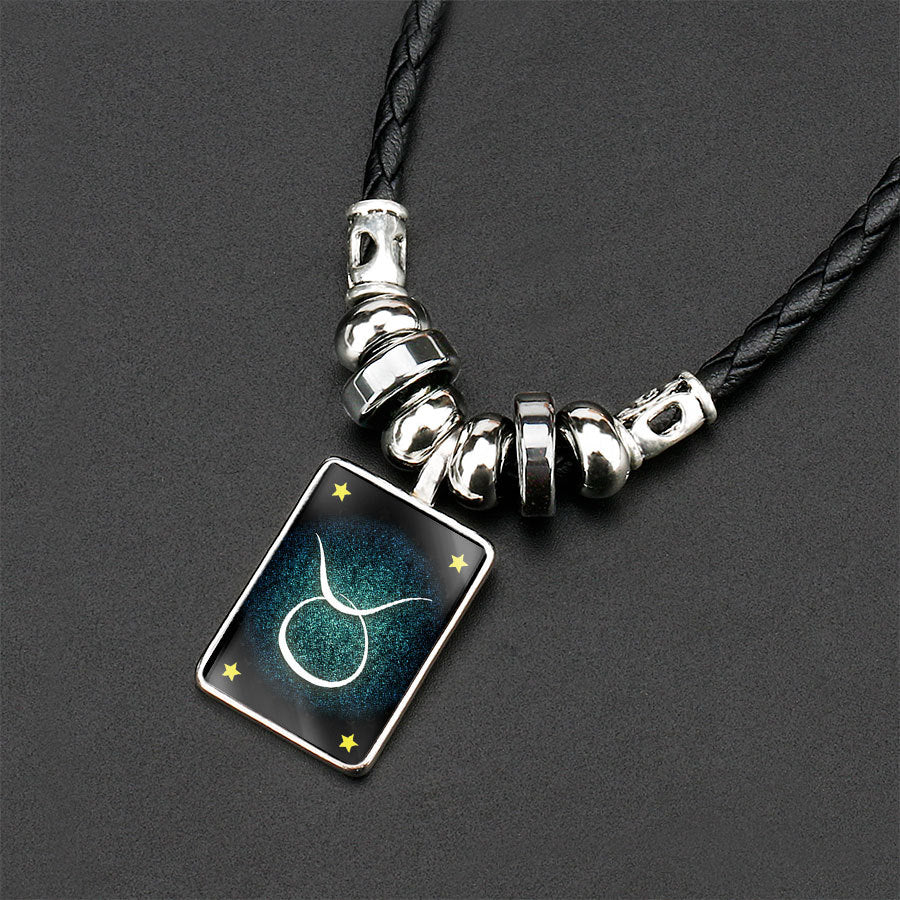 Crystal Zodiac Symbol Necklace