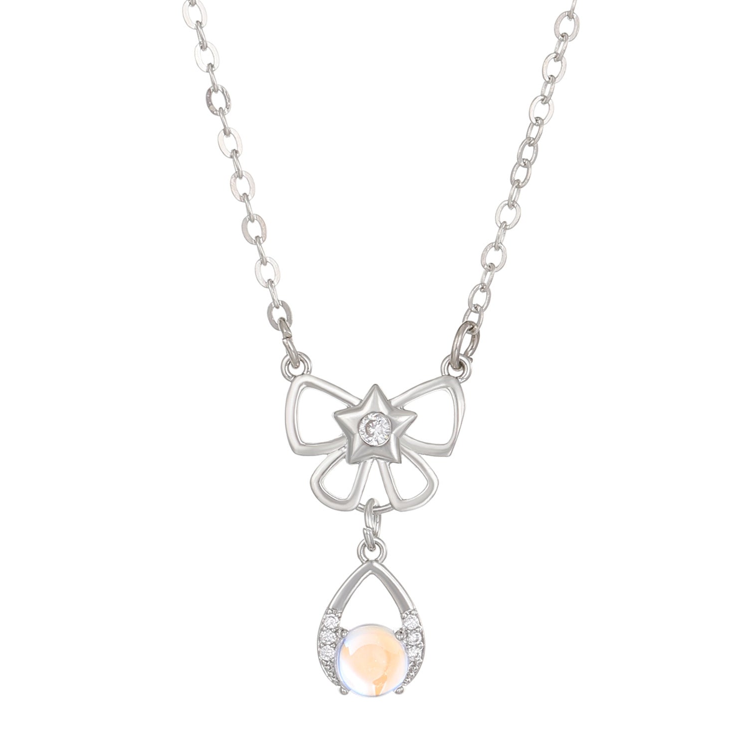 Moonstone Zodiac Constellation Necklace