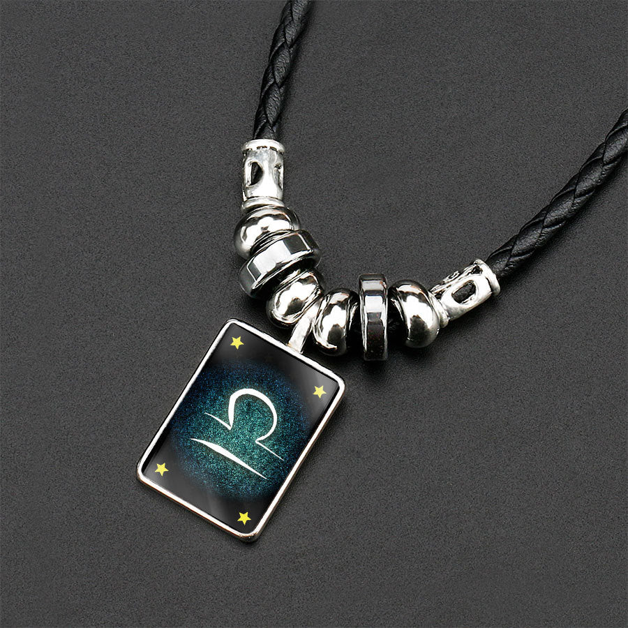 Crystal Zodiac Symbol Necklace