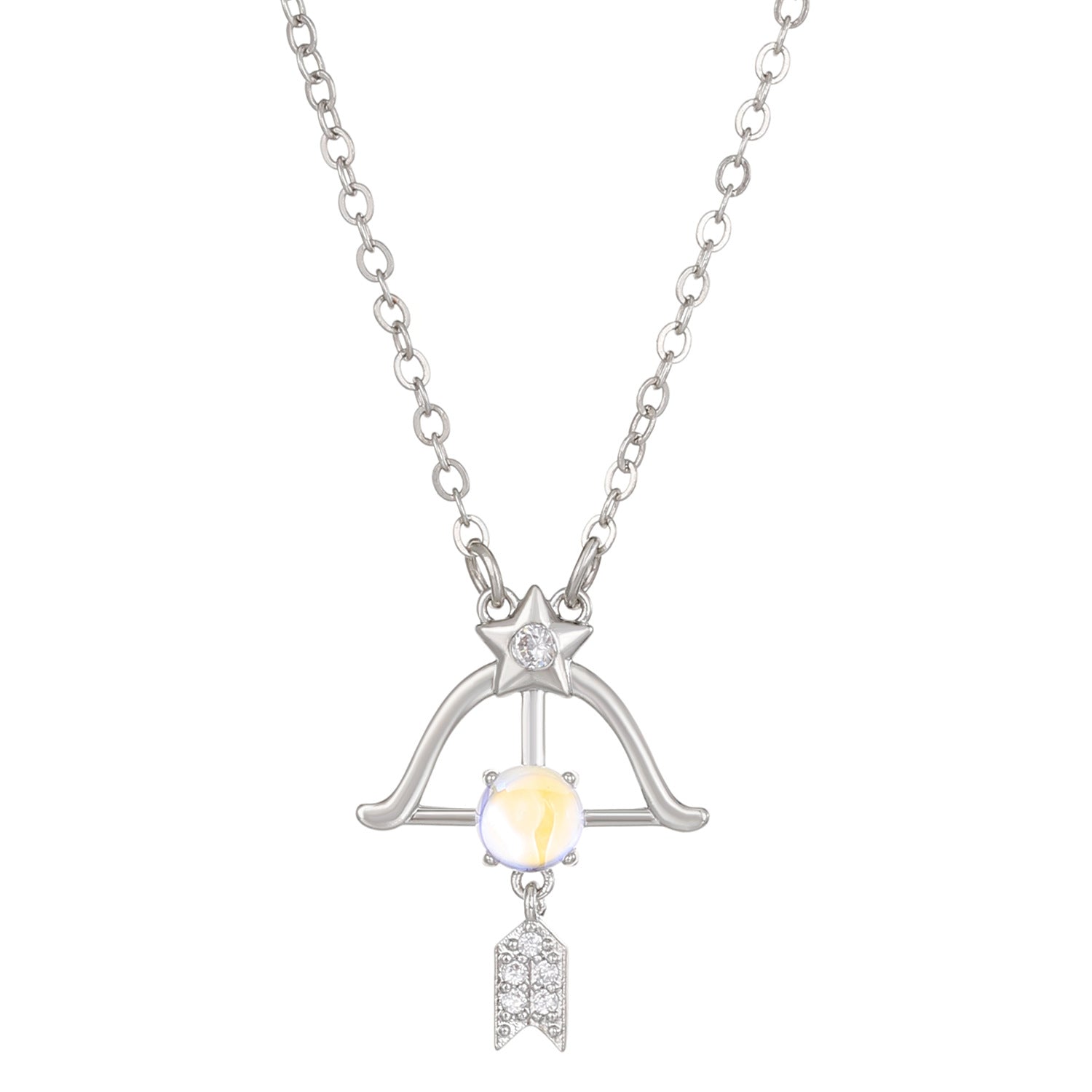 Moonstone Zodiac Constellation Necklace
